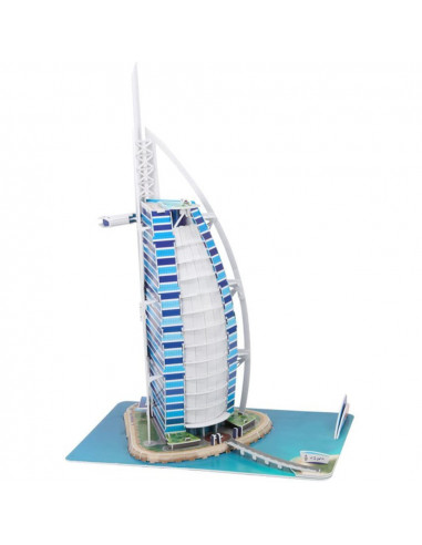 PUZZLE 3D BURJ AL ARAB (NIVEL COMPLEX 101 PIESE),CUMC101h