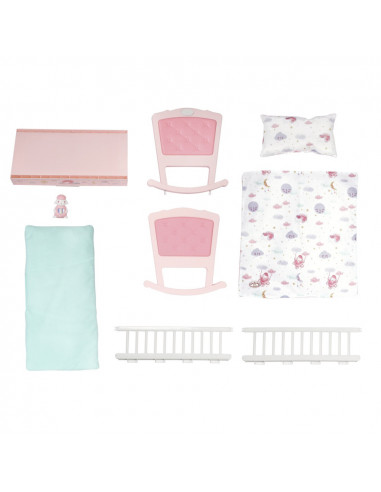 Baby Annabell - Patut cu melodii si sistem de leganare,ZF703236