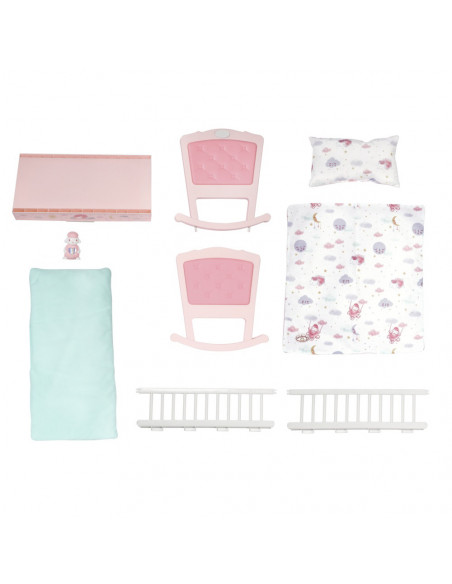 Baby Annabell - Patut cu melodii si sistem de leganare,ZF703236