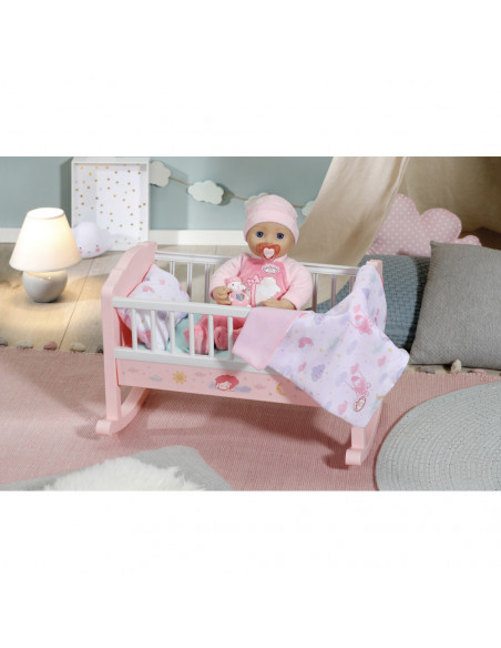 Baby Annabell - Patut cu melodii si sistem de leganare,ZF703236