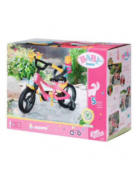 BABY born - Bicicleta cu lumini si claxon,ZF830024