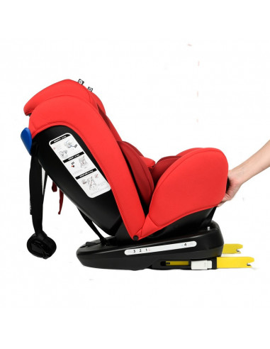 Scaun Auto Tweety Red cu Isofix rotativ 360 grade Crocodile 0