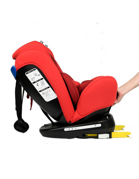 Scaun Auto Tweety Red cu Isofix rotativ 360 grade Crocodile 0