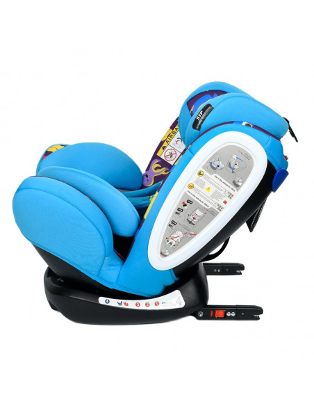 Scaun Auto Riola cu Isofix Crocodile Oceania 0 36 kg pozitie
