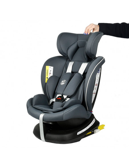 Scaun Auto Tweety Plus DELUXE BUF BOOF Grey cu Isofix rotativ