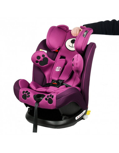 Scaun auto Mos Martin BUF BOOF cu ISOFIX Purple 137 grade