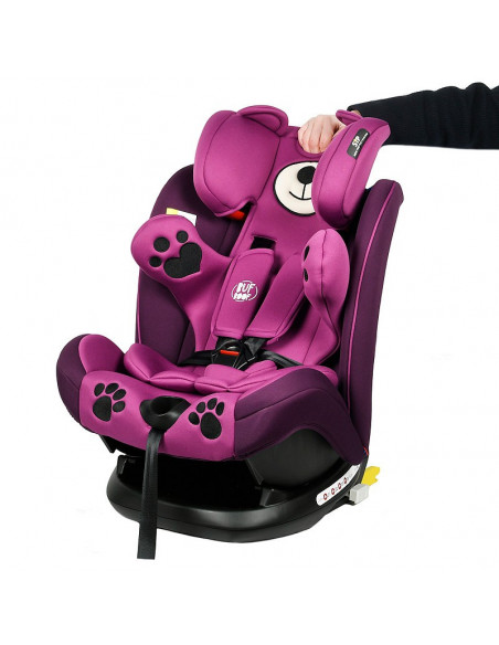 Scaun auto Mos Martin BUF BOOF cu ISOFIX Purple 137 grade