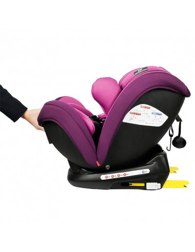 Scaun auto Mos Martin BUF BOOF cu ISOFIX Purple 137 grade