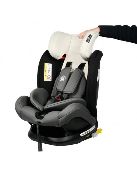 Scaun auto Mandara BUF BOOF cu ISOFIX Grey 137 grade pozitie