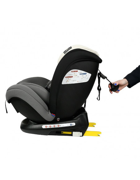 Scaun auto Mandara BUF BOOF cu ISOFIX Grey 137 grade pozitie