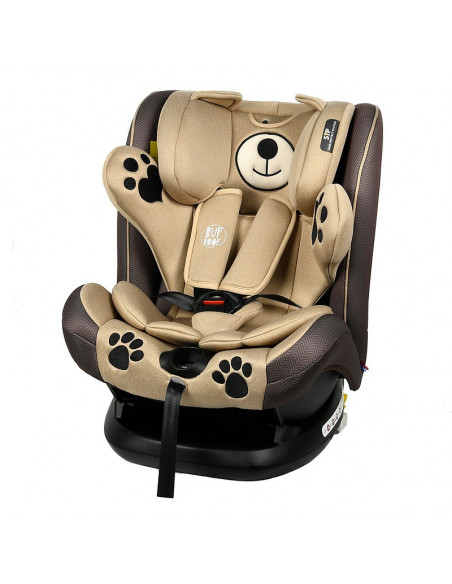 Scaun auto Mos Martin BUF BOOF cu ISOFIX Coffee 137 grade
