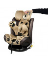 Scaun auto Mos Martin BUF BOOF cu ISOFIX Coffee 137 grade