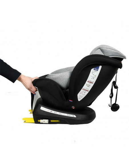 Scaun Auto Tweety Plus DELUXE BUF BOOF Black cu Isofix rotativ