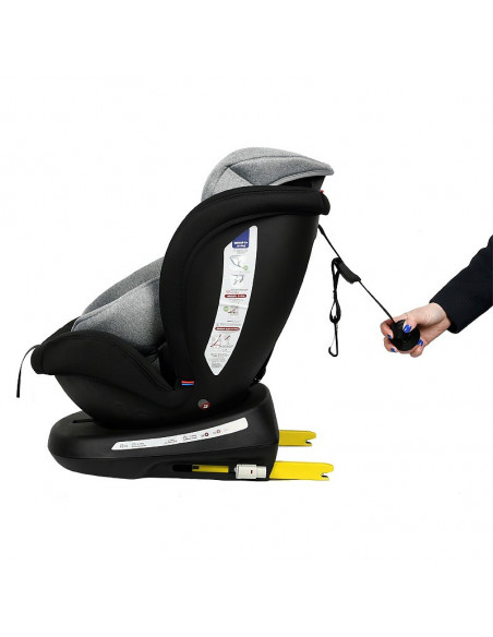 Scaun Auto Tweety Plus DELUXE BUF BOOF Black cu Isofix rotativ