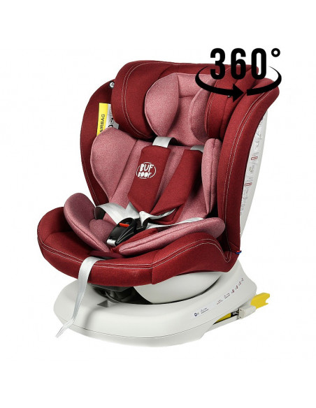 Scaun Auto Tweety Plus DELUXE BUF BOOF Red cu Isofix rotativ