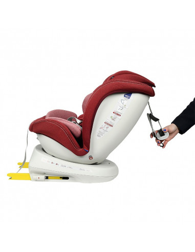 Scaun Auto Tweety Plus DELUXE BUF BOOF Red cu Isofix rotativ
