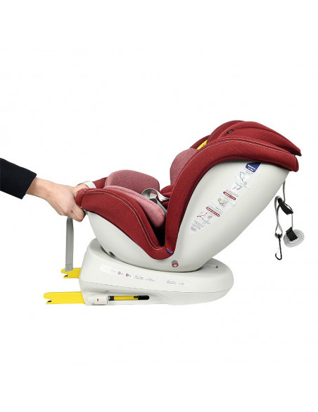 Scaun Auto Tweety Plus DELUXE BUF BOOF Red cu Isofix rotativ