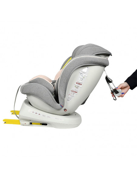 Scaun Auto Tweety Plus DELUXE BUF BOOF Pink cu Isofix rotativ