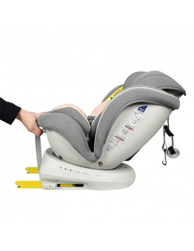 Scaun Auto Tweety Plus DELUXE BUF BOOF Pink cu Isofix rotativ