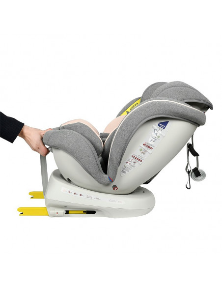 Scaun Auto Tweety Plus DELUXE BUF BOOF Pink cu Isofix rotativ
