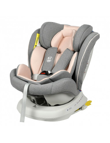 Scaun Auto Tweety Plus DELUXE BUF BOOF Pink cu Isofix rotativ