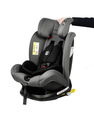 Scaun auto Riola BUF BOOF cu ISOFIX Grey 137 grade pozitie somn