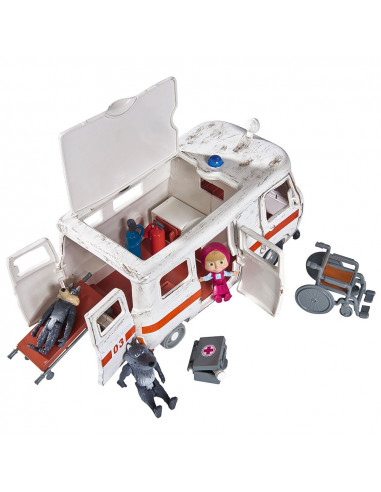 Masina Simba Masha and the Bear Ambulance cu