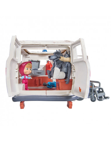 Masina Simba Masha and the Bear Ambulance cu