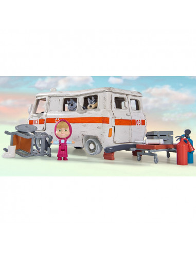 Masina Simba Masha and the Bear Ambulance cu