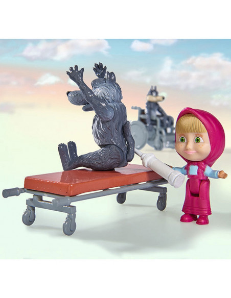 Masina Simba Masha and the Bear Ambulance cu