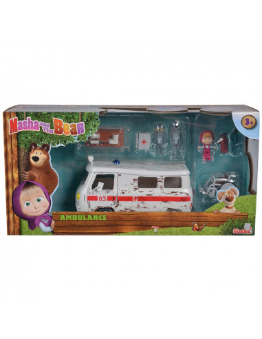 Masina Simba Masha and the Bear Ambulance cu