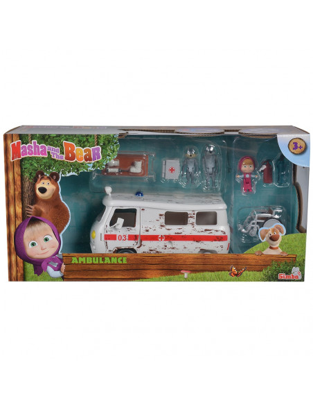 Masina Simba Masha and the Bear Ambulance cu