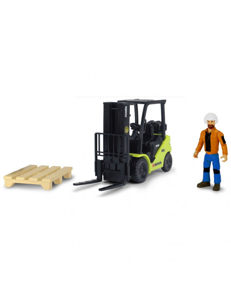 Stivuitor Dickie Toys Playlife Forklift cu figurina si
