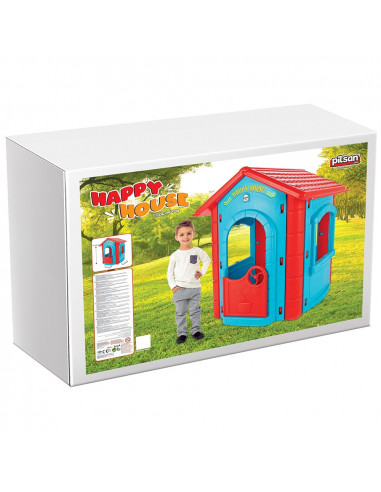 Casuta pentru copii Pilsan Happy House blue,PL-06-098 Casuta pentru copii Pilsan Happy House blue,PL-06-098
