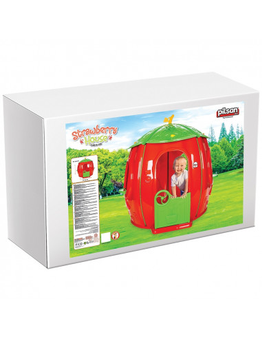 Casuta pentru copii Pilsan Strawberry House red,PL-06-158 Casuta pentru copii Pilsan Strawberry House red,PL-06-158