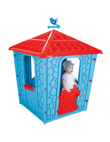 Casuta pentru copii Pilsan Stone House blue,PL-06-437-BL