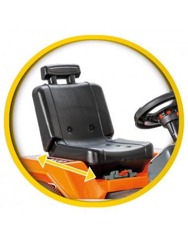 Tractor cu pedale Pilsan Super Excavator 07-297 orange,PL-07-297
