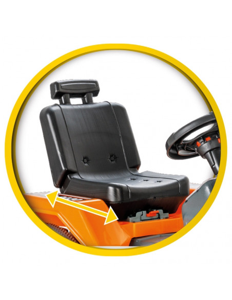 Tractor cu pedale Pilsan Super Excavator 07-297 orange,PL-07-297