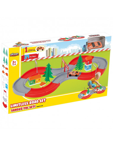 Pista de masini Pilsan Limitless cu masinuta,PL-07-686