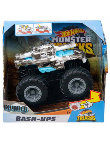 Masina Hot Wheels by Mattel Monster Trucks Invader