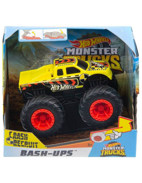 Masina Hot Wheels by Mattel Monster Trucks Crash