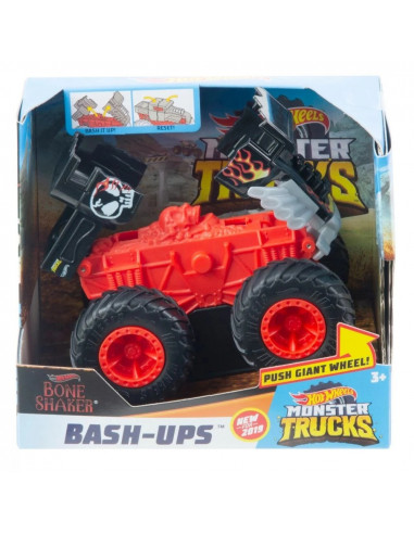 Masina Hot Wheels by Mattel Monster Trucks Bone