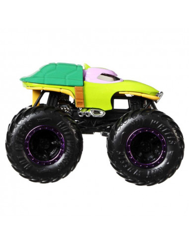 Set Hot Wheels by Mattel Monster Trucks Michelangelo vs