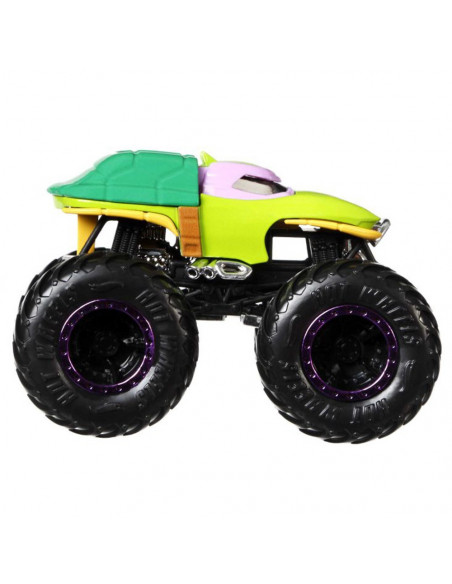 Set Hot Wheels by Mattel Monster Trucks Michelangelo vs