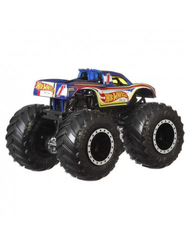 Set Hot Wheels by Mattel Monster Trucks 4 vs 1,MT-FYJ64-GTJ50