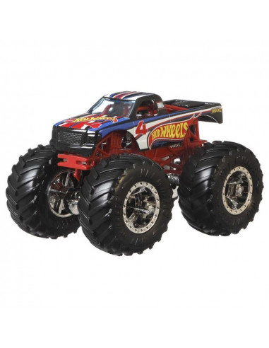 Set Hot Wheels by Mattel Monster Trucks 4 vs 1,MT-FYJ64-GTJ50