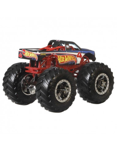 Set Hot Wheels by Mattel Monster Trucks 4 vs 1,MT-FYJ64-GTJ50