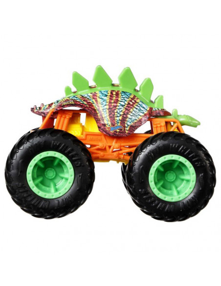 Set Hot Wheels by Mattel Monster Trucks Motosaurus vs Mega