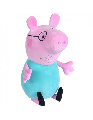 Jucarie de plus Simba Peppa Pig, Papa Wutz 37 cm,S109261005