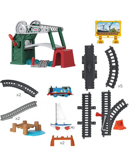 Set Fisher Price by Mattel Thomas and Friends Bridge Lift
